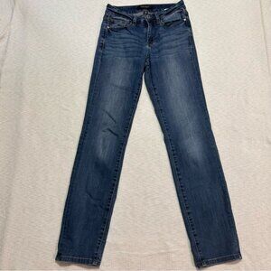 Judy Blue Womens Jeans‎ Size 25 Blue Denim Straight Leg High Rise Stretch
